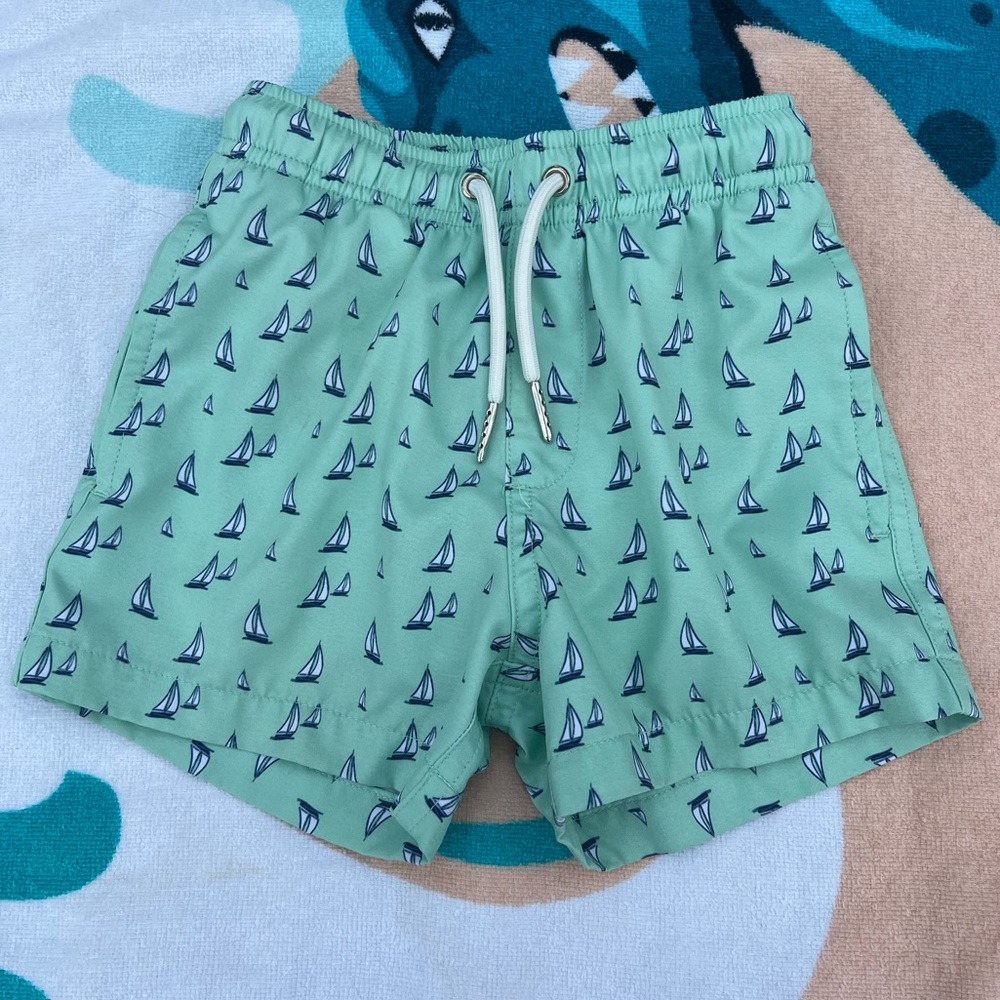 Boys Bermies Swim Trunks